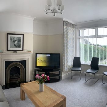 Earlshall Lounge overlooking rear garden